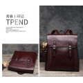 New High Quality Women Leather Backpack Fashion Genuine  Leather Backpack